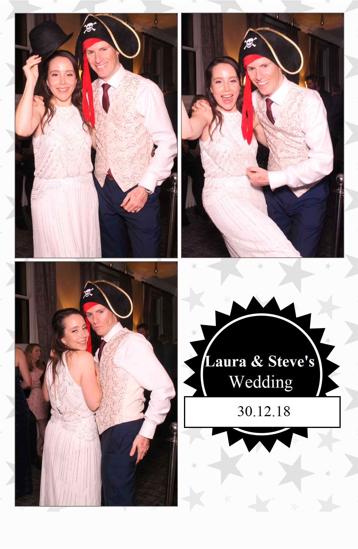 Steve and Laura's Wedding 2018 | View more photos from the event at gallery.myfunphotobooth.com/u/My-Fun-Photo-Booth/Steve-and-Lauras-Wedding-2018